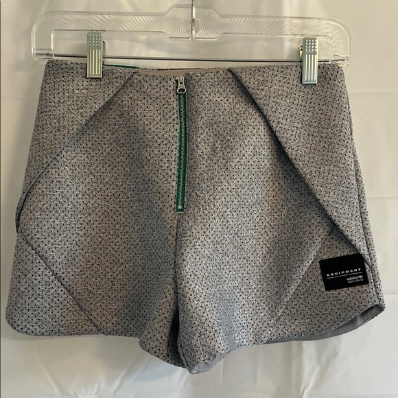 adidas Women's Gray Textured Skorts - Picture 1 of 6